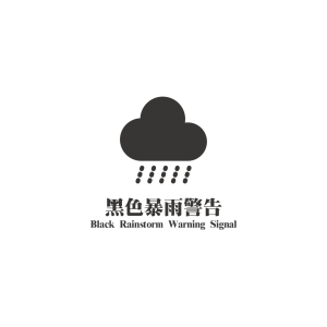 weather warnings and signals black